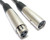 3 Pin XLR Male To 3 Pin XLR Female Microphone Cable