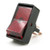 Lighted 12V Rocker Switch SPST 20 Amp Red