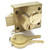 Replacement Keyed Cabinet Door Lock, Right Hand