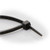 Cable Zip Tie Wraps, Extra Light Duty (18lb), Color| Black, Length| 4", 100 Piece Cable Zip Tie Wraps, Extra Light Duty (18lb), Color| Black, Length| 4", 100 Piece