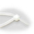 Cable Zip Tie Wraps, Extra Light Duty (18 lb), Color Natural, Length 4 Inch, 500 Piece