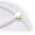 Cable Zip Tie Wraps, Medium Duty (50lb), Color Natural, Length 7.4", 100 Piece