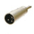 Adapter 3 Pin XLR Male to 1/4" Mono Male