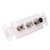 Decor-Style Audio-Visual Panel Insert, White