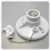 Lamp Holder, Porcelain Socket with Pull Chain and Outlet