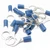 14 - 16 AWG Insulated 3/8 Inch Ring Terminals - 100 Pieces
