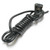 18/3 SVT Replacement Power Cord, Black, 7 Foot 10 Inch