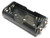 Battery Holder, 2 x AA with PP3 Snap Terminals
