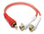 RCA 1 Male to 2 Female Y Spliter, 6 Inch RCA 1 Male to 2 Female Y Spliter, 6 Inch