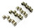 Small, Medium Time Delay GMC Glass Fuse - 10 Pack, 2 Amp
