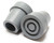 Replacement Rubber Cane-Crutch Tips, Grey, 3/4 Inch, 10 Piece