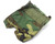 Utility Pouch, 3 Compartment, Woodland Camo
