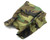 Utility Pouch, 3 Compartment, Woodland Camo