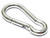 Quick Snap Link, Zinc-Plated Steel, 5/16 Inch Gate x 3-3/16 Inch Length
