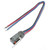 Miniature Snap Switch with Standard Straight Lever SPDT, Wire Leads