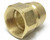 Dixon E16F16-B Straight Through Interchange Female Plug 2"-11-1/2 NPTF, Brass
