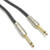 Professional Instrument Cable 1/4 Inch to 1/4 Inch Male 10 Foot Black