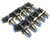 Push to Connect Tube Fitting, M14 Bulkhead Union Elbow, 6mm (1/4 in.) Tube OD, 10pcs