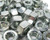 1/4"-20 Zinc Plated Grade 5 Hex Nuts, 500pk