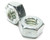 1/4"-20 Zinc Plated Grade 5 Hex Nuts, 500pk