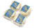 Goodyear 427G Super Dry Natural Drying Chamois Ball, 4-pack