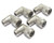 UG27 Type N M-F Coaxial Connectors, Right-Angle, 50ohm, 5pcs