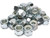 Steel Nylon Insert Hex Lock Nuts , 3/8-16, 25pcs