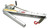 Spitzlift LTM-324T Manual Receiver Hitch Crane, 700lb Capacity