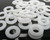 PTFE Washer, #8 x 3/8 x 0.03 inch, 100pcs