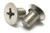 Stainless Steel Bolts/Machine Screw, #10-32 x 5/16'' Phillips Flat Head, 100pcs