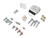 Push-to-Talk Microphone Hanging Clip, w/2x 20 Amp Fuses & Hardware, 2pc Lot
