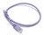 CAT6 UTP 100% Copper Patch Cable, 550 MHz, 1.5ft, Violet, 10pcs CAT6 UTP 100% Copper Patch Cable, 550 MHz, 1.5ft, Violet, 10pcs