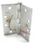 Stanley CEFBB179-54 5" x 4.5" 26D Std Weight 4-Wire Electric Hinge, Satin Chrome