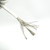 M81044/12-12-9 12AWG, Tinned Copper, PVDF Jacketed Wire, White, 100ft