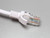 CAT5e UTP Patch Cable, 100 Foot Length, White