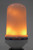 LED Flame Effect Fire Light Bulb, E27 Base, 4-Modes