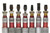 Utica TS-30 Torque Limiting Screwdrivers, 1/4" Hex, 6-30 in-lb, Red, 7pcs