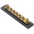 Bus Bar Solid Brass 100 Amp, Hot Feed or Common Ground Bus Bar Solid Brass 100 Amp, Hot Feed or Common Ground
