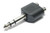 Adapter Stereo 1/4-Inch Male To 2 RCA Female