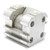 SMC NCQ7B056-062S Compact Pneumatic Cylinder, 2pcs
