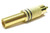 Connector RCA Male, Solder, Gold Plated Connector RCA Male, Solder, Gold Plated