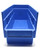 Akro-Mils 30128 Plastic Nesting Storage Bins, Blue, 4x18x4, 12pc case