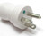 Alpha Wire 833 16AWG Hospital Grade Power Cord, NEMA 5-15P to IEC C13, 10ft