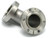Conflat Flange (CF) CF 2-3/4 Inch Stainless Steel Fitting, 90 Degree Elbow