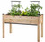 CedarCraft Self-Watering Elevated Cedar Planter, 23" x 49" x 30"