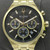 Bulova Men's Gold Tone Chronograph Watch