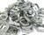 3/8-32 Stamped Steel Lock Nut, 9/16" Hex, 9-notch, 130pc 3/8-32 Stamped Steel Lock Nut, 9/16" Hex, 9-notch, 130pc