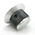 Alco Knob KNS701BA18 Aluminum Knobs, 1/8" Shaft, 4pc