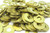 Flat Washer, 1/4" x 11/16" x 0.051", Brass, 198pcs