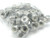 3/8-16 Stainless Steel Nylon Insert Hex Lock Nuts, 50pc